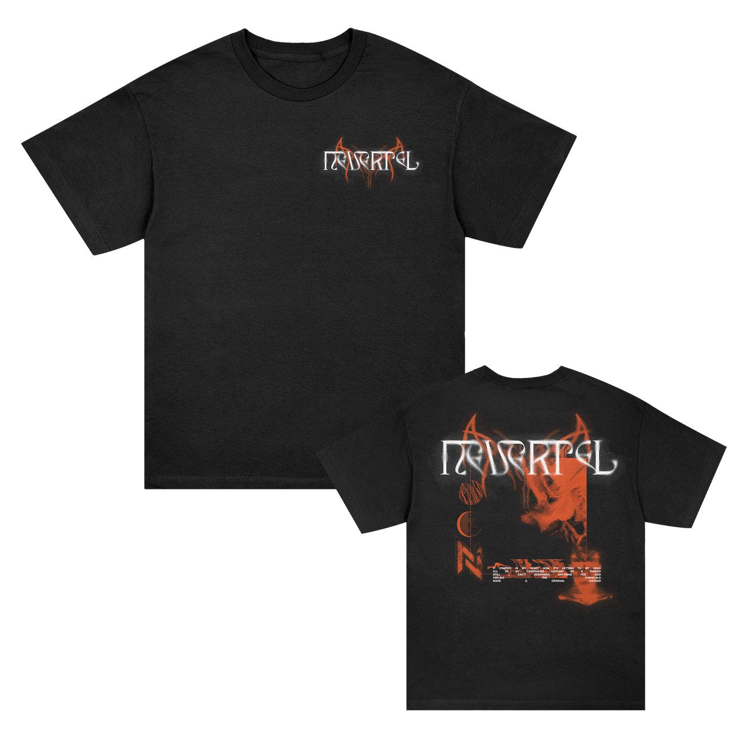 Criminal Lyrics T-Shirt (Black)